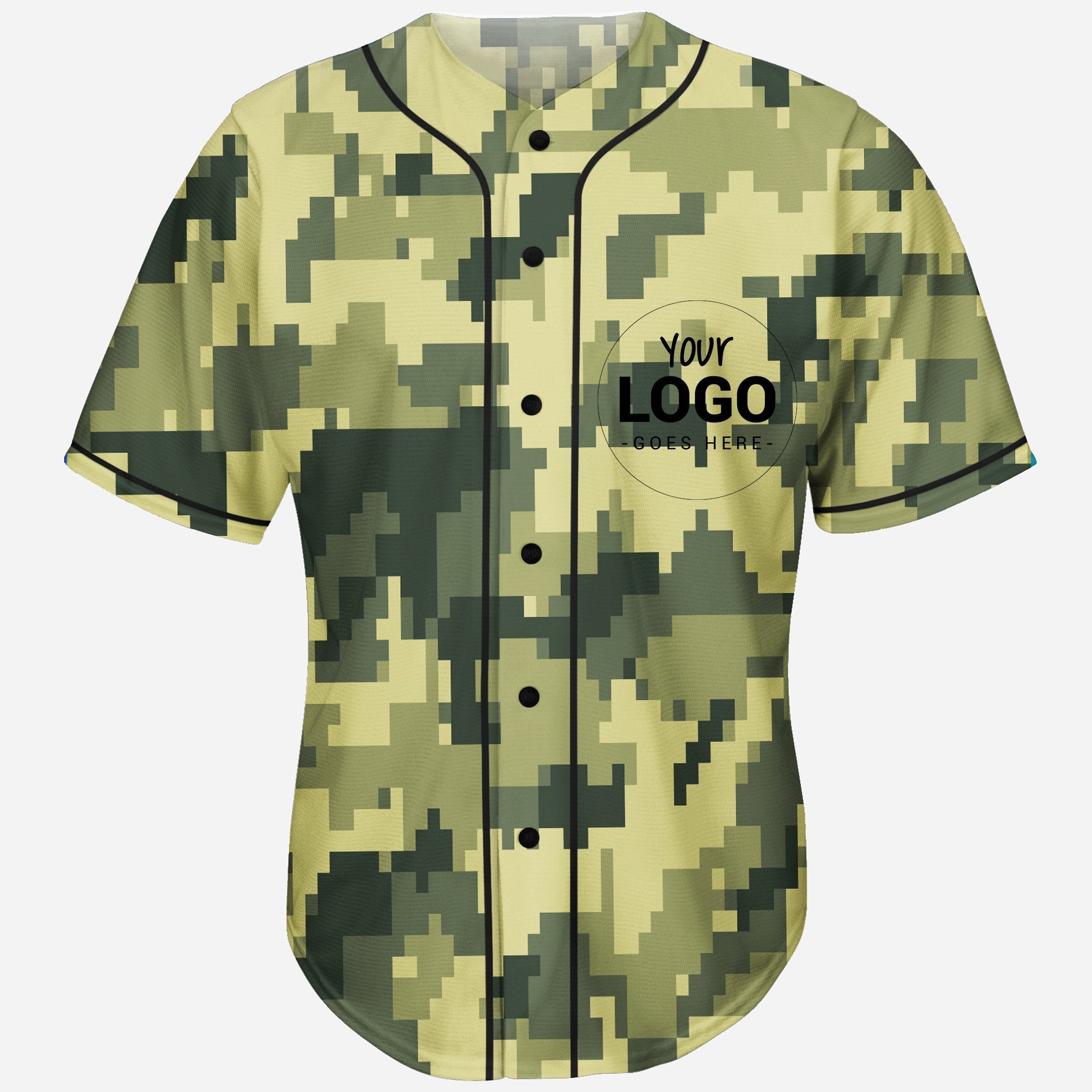 ALOHA FESTIVAL CAMO BASEBALL JERSEY