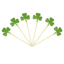 St Patricks Day Decorations Glasses Headwear Lucky Green Clover Swirl Phopo Balloons Cake Toppers for Irish Party Celebration | Plurfection.