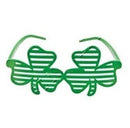 St Patricks Day Decorations Glasses Headwear Lucky Green Clover Swirl Phopo Balloons Cake Toppers for Irish Party Celebration | Plurfection.