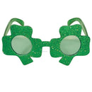 St Patricks Day Decorations Glasses Headwear Lucky Green Clover Swirl Phopo Balloons Cake Toppers for Irish Party Celebration | Plurfection.