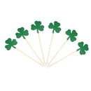 St Patricks Day Decorations Glasses Headwear Lucky Green Clover Swirl Phopo Balloons Cake Toppers for Irish Party Celebration | Plurfection.