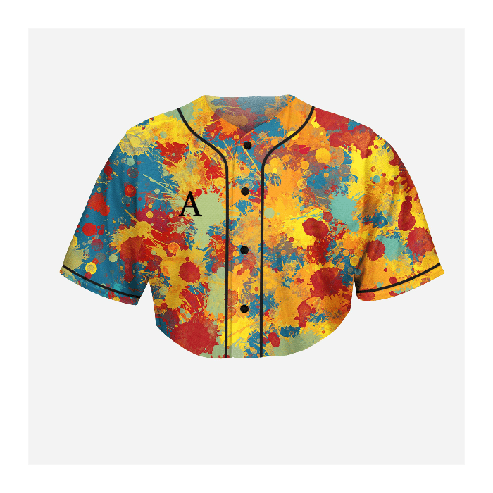 The wook crop top jersey for EDM festivals - Plurfection
