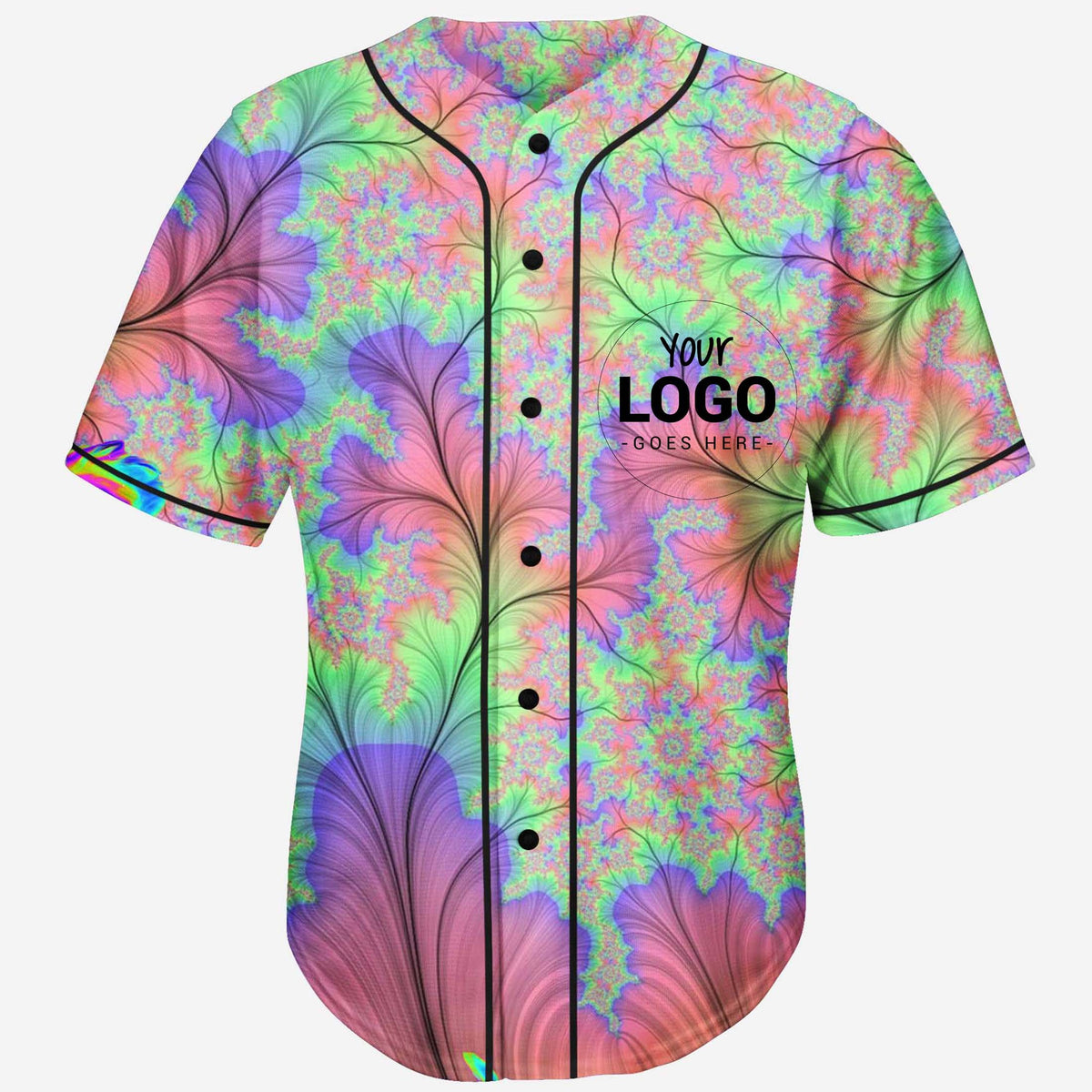 【美品】RUN ベースボールシャツ have a good time HOMERUN x have a good time S/S TEE WHITE