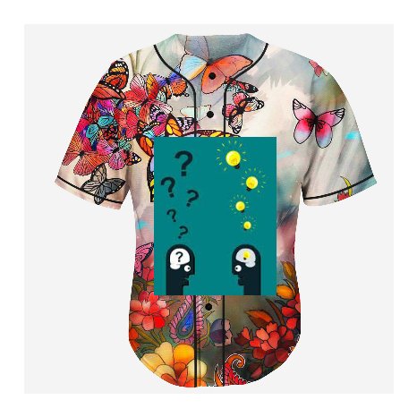 The butterflies jersey for EDM festivals - Plurfection