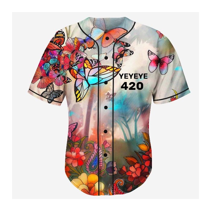 The butterflies jersey for EDM festivals - Plurfection