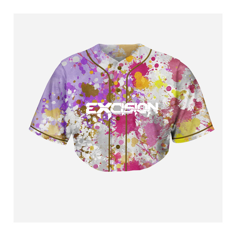 The funky raver crop top jersey for EDM festivals - Plurfection