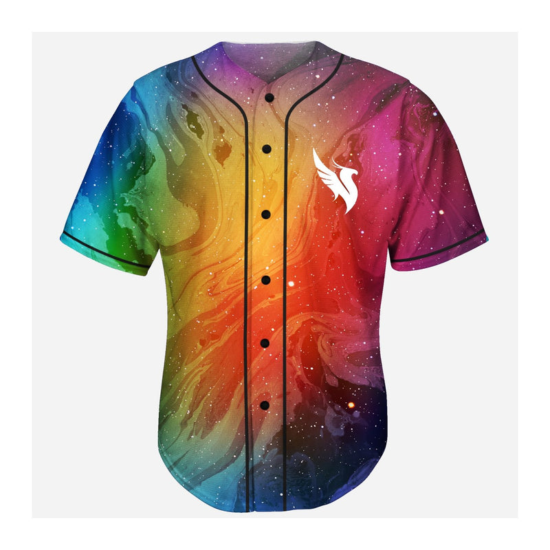 The galaxy rainbow raver jersey for EDM festivals - Plurfection