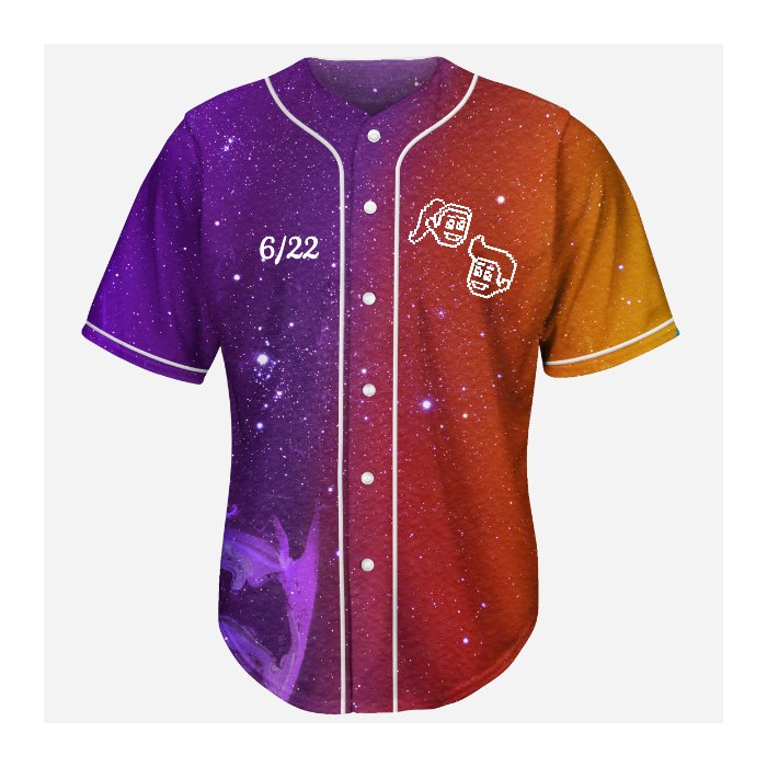 The sunset lover jersey for EDM festivals - Plurfection