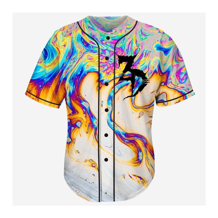 The trippy raver jersey for EDM festivals - Plurfection