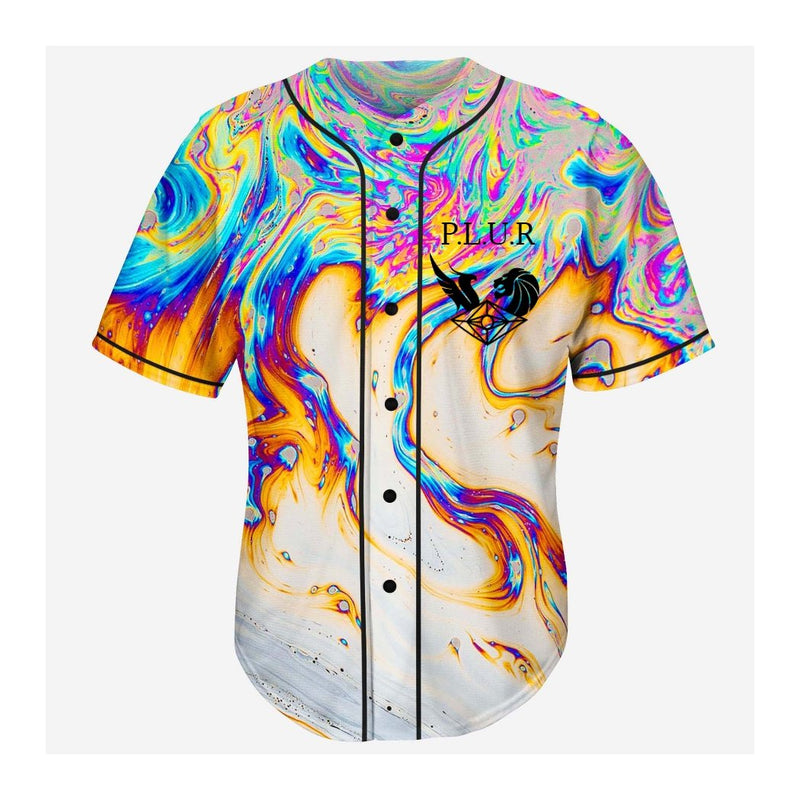 The trippy raver jersey for EDM festivals - Plurfection