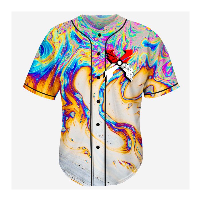 The trippy raver jersey for EDM festivals - Plurfection