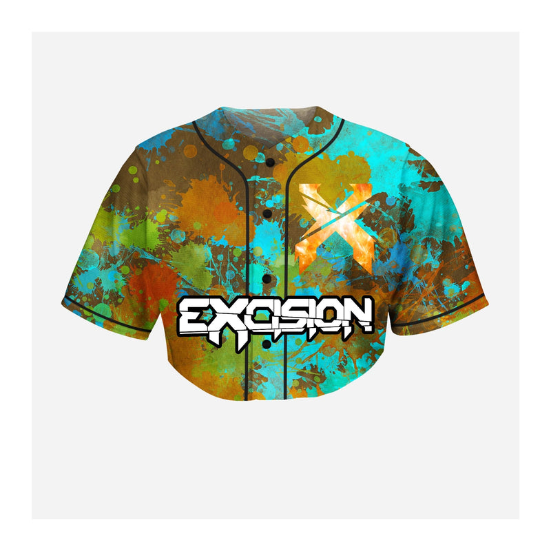 Too cool for school crop top jersey for EDM festivals - Plurfection